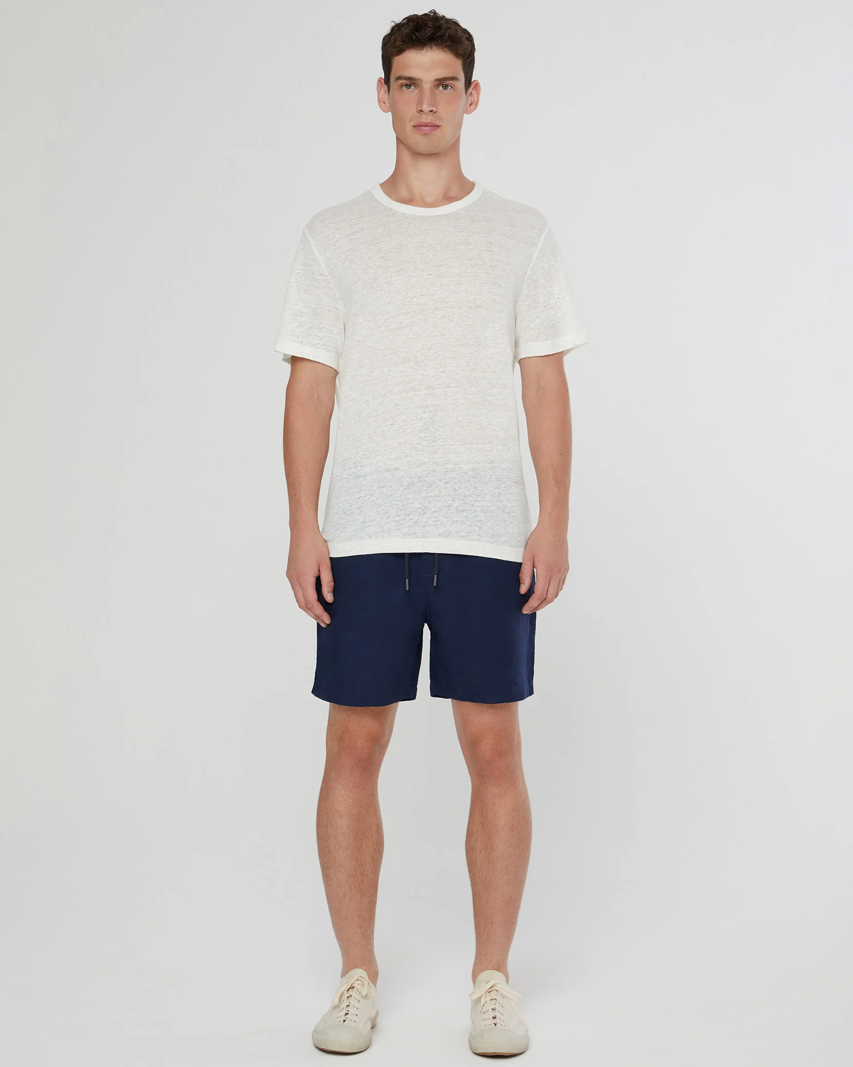 Air Linen Pull-on Short 6" - Image 3